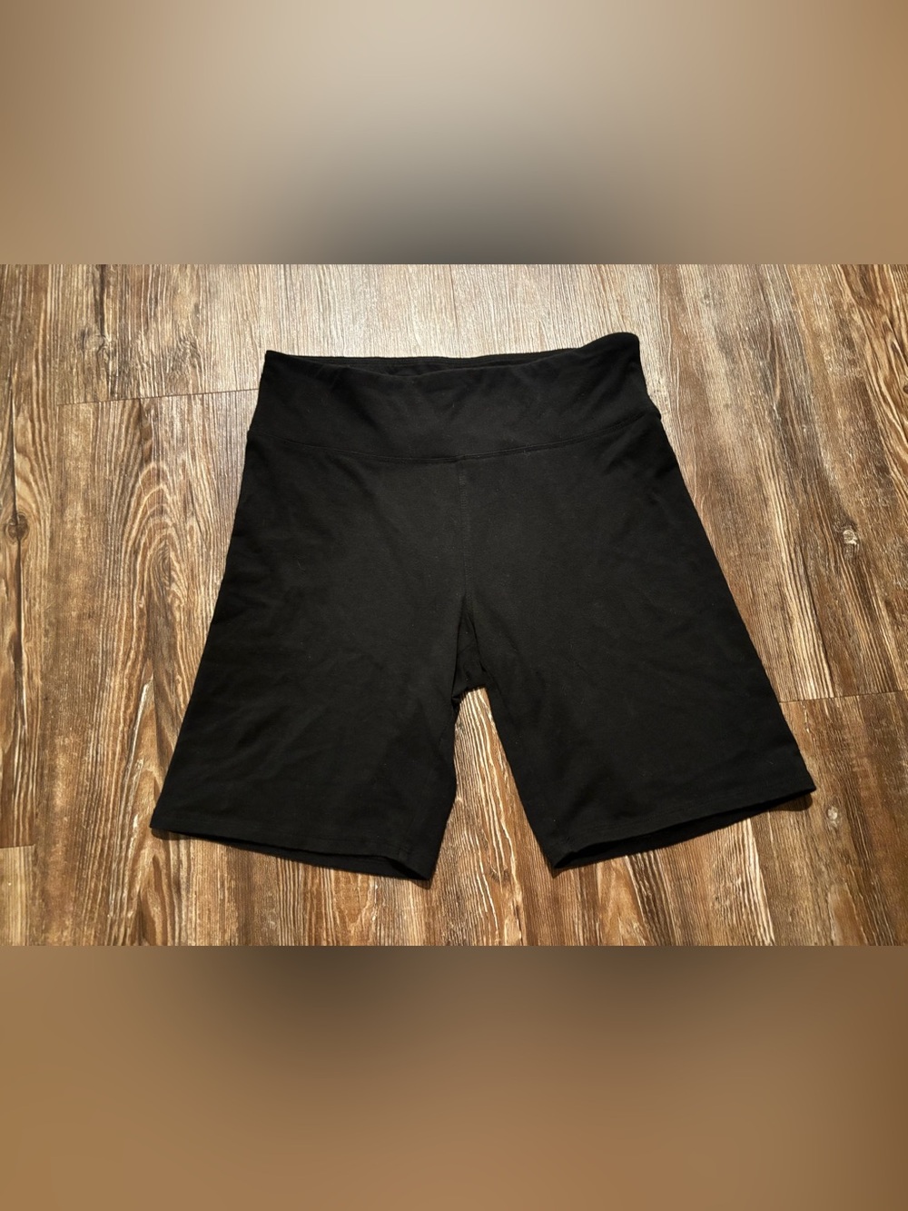 Aeropostale Black High Rise Biker Shorts